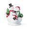 Glitzhome® 10.25" Christmas Resin Snowman Family Table Decor